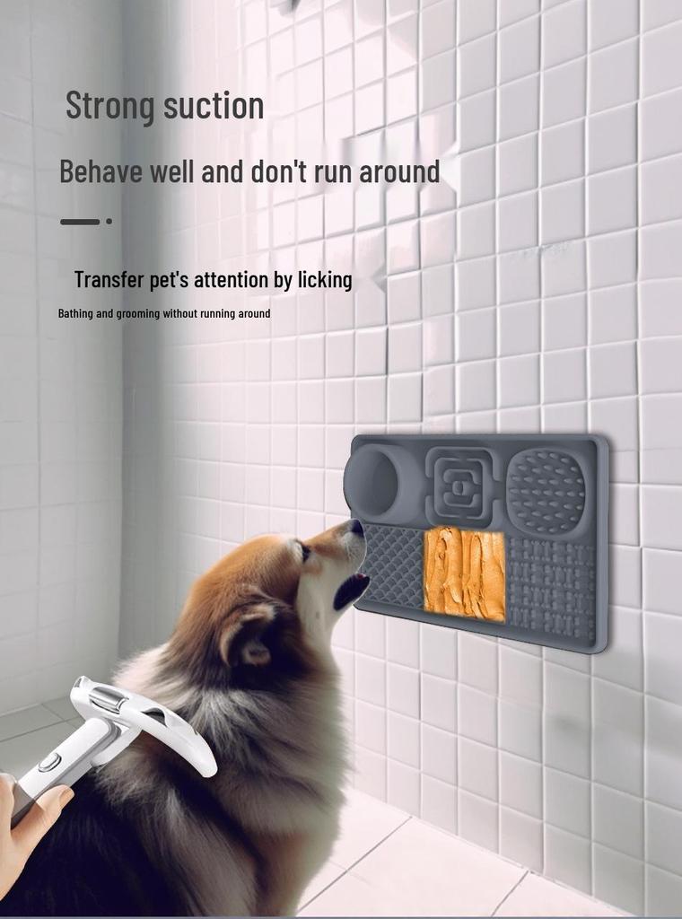 Silicone Slow Feeder Licking Mat for Pets