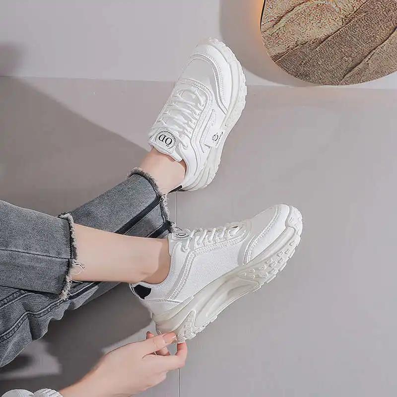 Fashion Black High Platform Woman's Brands Shoes Flats Sneakers Designer Sports-et-leisure Sports Vzuttya Street Best Welcome Deal