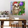 5D DIY Diamond Painting Animals Cross Stitch Kit Diamond Mosaic Owl Full Square Drill