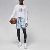 Jordan Dri-FIT Sport Logo Color Block Drawstring Athletic Shorts Men shorts Blue Gray FN5804-436
