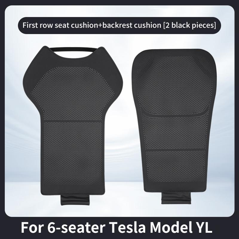 For 6-Seater Tesla Model YL Car Seat Cushion, Model Y L Front and Rear Seat Cushion, Seat Back Cushion, Seat Protection Cushion