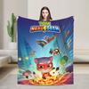 T-Talking T-Tom Und F-Freunde Wurfdecke Für Sofa Flauschige Weiche Plüschdecke 50x60 Zoll Mehrere Größen Tagesdecken Für Alle Jahreszeiten