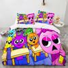 Music Game Sprunki 3D Print Cartoon Bedding Set Soft Comforter Cover Pillowcase Duvet Cover Set Bedclothes for Kids Adults Gift
