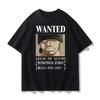 One Piece Print Cartoon Tshirt for Men 2026 Summer Fashion Loose Street Casual Style