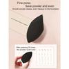 1pc Black Teardrop Makeup Sponge Makeup Application,Reusable, For Foundation, Contouring, Highlighting, Makeup Tool