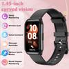New Smart Watch Bluetooth Calling Heart Rate Blood Oxygen&Sleep Monitoring Flashlight IP68 Waterproof  Voice Assistant Men Women Smartwatch HW12