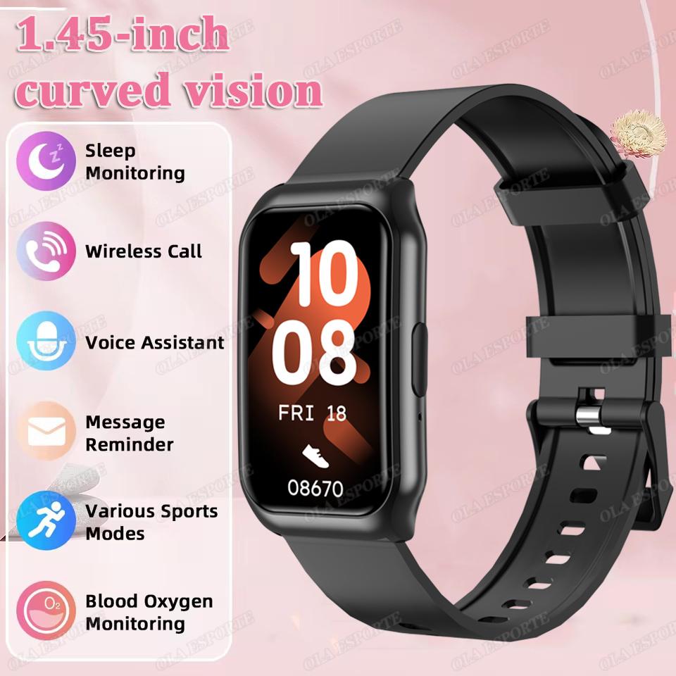 New Smart Watch Bluetooth Calling Heart Rate Blood Oxygen&Sleep Monitoring Flashlight IP68 Waterproof Voice Assistant Men Women Smartwatch HW12
