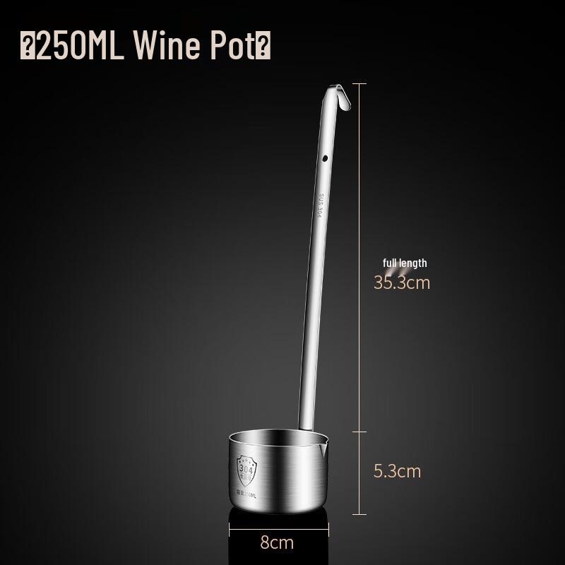 

TLXT 304 Stainless Steel Wine Ladle Twin Pack