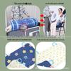 Elderly Transfer & Repositioning Pad - Breathable Pure Cotton Shift Pad for Bedridden Aid