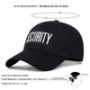 Czapka baseballowa z haftem SECURITY Patch męska Wild Casual czapki dla kobiet wiosna jesień słońce hip hop czapka trucker