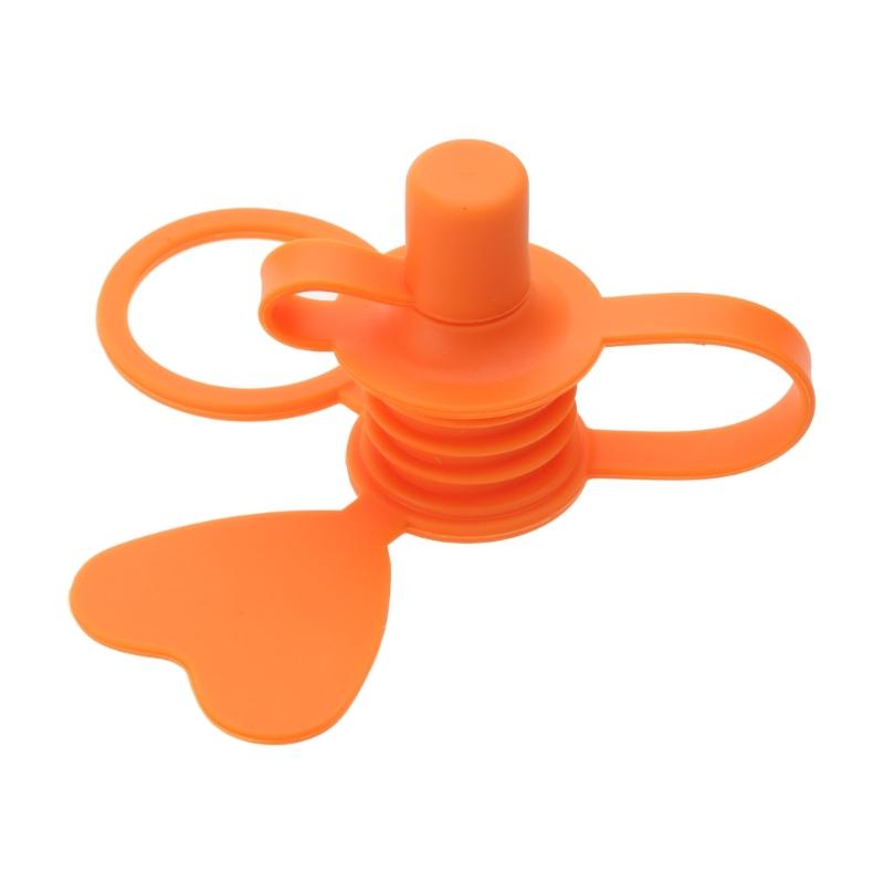 4Pcs Portable Silicone Bottle Cap Leak Proof Bottles Top Spout Adapter NoSpill