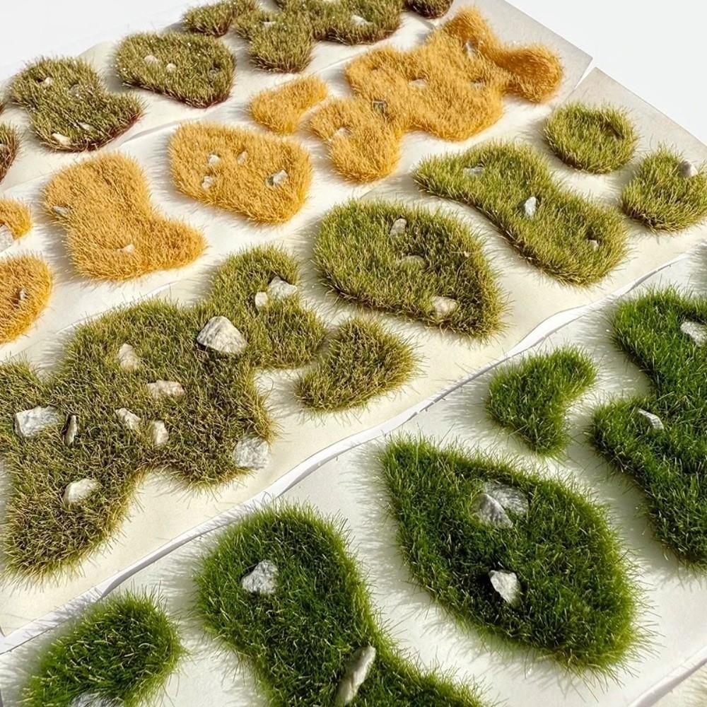 Realistic Miniature Landscape Lawn Model Natural Look Static Grass Cluster  Building Models