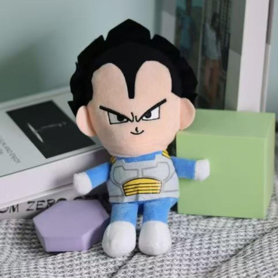 20cm DragonBall Japan Anime Plush Toys Super Saiyan Goku Vegeta Picollo Trunks Gohan Cartoon Figure Stuffed Dolls Child Gifts Cuddly Fluffy Huggable