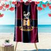 Bradford City AFC Print Beach Towel, Large Soft Quick Dry Towel for Beach Camping Swimming