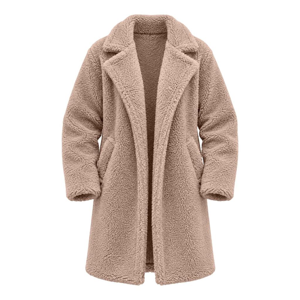 Jacket Dressy Casual Fall Winter Coat Teddy Cardigan Sweater