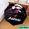 Custom Name Light Darkness Jujutsu Umbrella, Foldable Umbrella Suitable for Outdoor Shopping Travel Sports, Exquisite Gift for Family