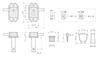 GOTOH Guitar Tuners, Magnum Lock, 3+3, Nickel (20322NYX) SD90-MG-SL-3+3-N