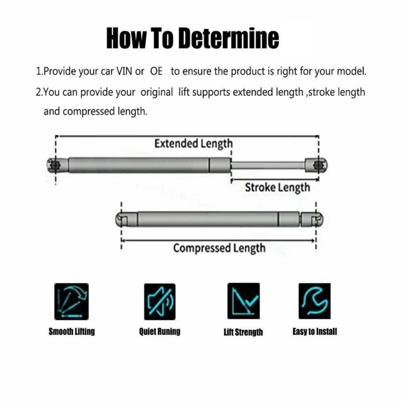 2 stücke Hinten Heckklappe Kofferraum Lift Unterstützt Streben für X-TRAIL T31 07-13 Ersetzen 90450-JG400 Heckklappe Boot Frühling