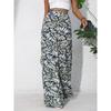 2026 Summer Casual Pants Printed Wide-Leg Pants New Women's Fashion