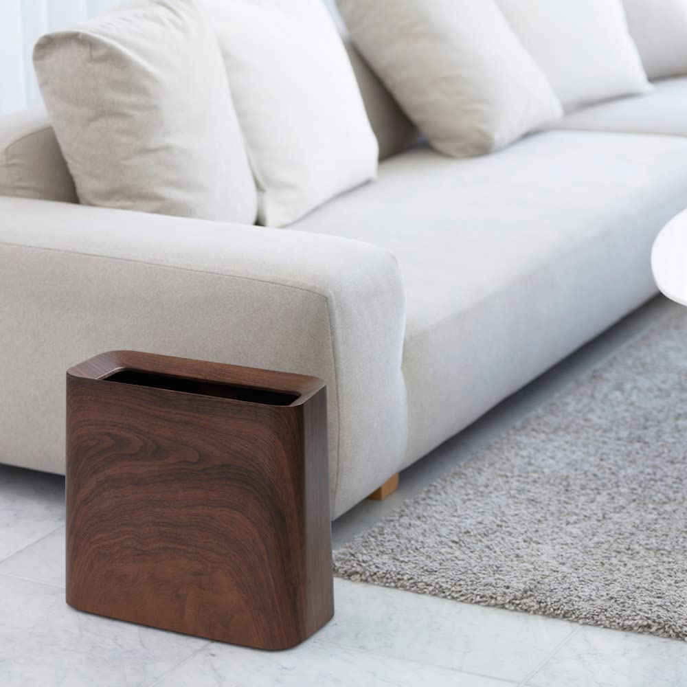 Ideaco Trash Can Square Width X Depth 15 X Height 30cm TUBELOR Rosewood High Grande 11.5L 31.5 Hi-GRANDE (Tubular Rosewood)