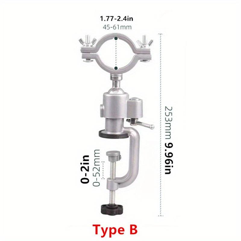 

Многофункциональные тиски для верстака из алюминиевого сплава, набор чугунных настольных струбцин, вращающаяся стойка для дрели, мини-струбцины для верстака для электроинструментов