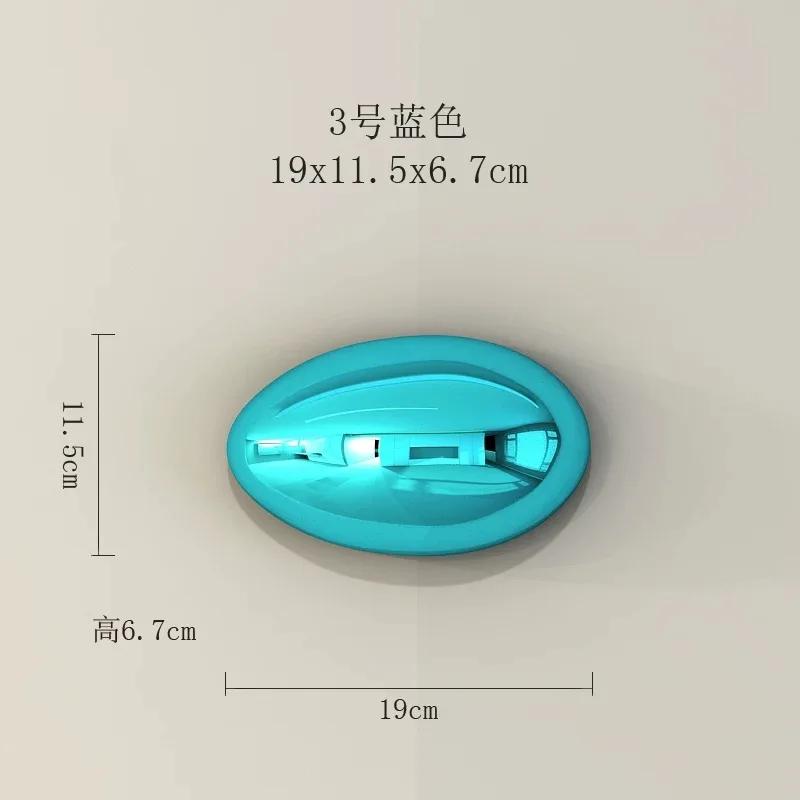 Light luxury wall decoration Creative electroplated stone wall decoration Modern handicraft Shopping mall hotel wall pendant