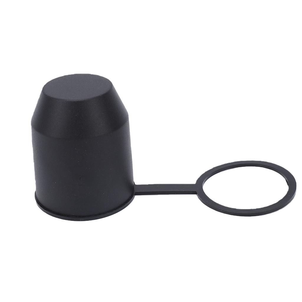 50mm Trailer Hitch Ball Cover Black Universal Towball Protective Cap For Car RV Trailer