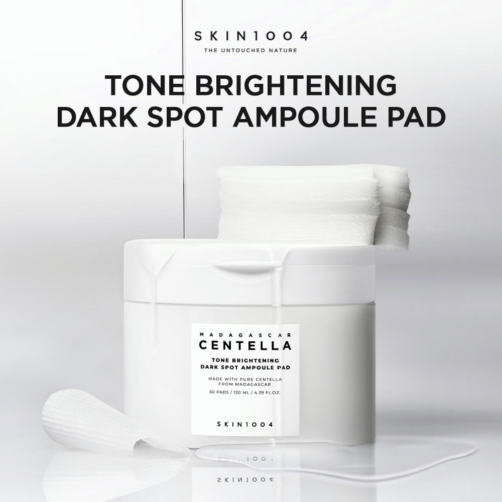 Skin1004 Madagascar Centella Tone Brightening Dark Spot Ampoule Pad 60pads