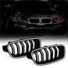 Front Bumper LED Diamond Grille Racing Sport Style For BMW 3 Series F30 F35 2013- Kidney Grill Car Accessories