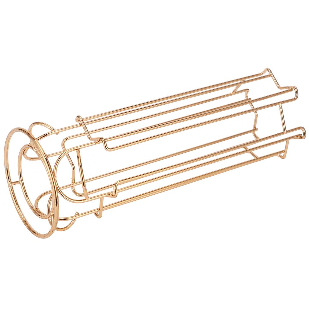 Coffee Capsule Holder Iron Wire Coffee Pod Storage Rack Shelve Holding 18PCS CapsuleGold