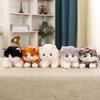 Realistic Meowing Musical Cat Plush Toy - Lying Kitten Doll Birthday Gift