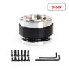 Universal Steering Wheel Snap Off Quick Release Hub Adapter Boss Kit 8 Colors Available