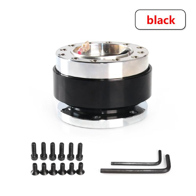 Universal Steering Wheel Snap Off Quick Release Hub Adapter Boss Kit 8 Colors Available
