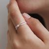 Tatiana (Silver 925) Eternal Loop Ring CR1847