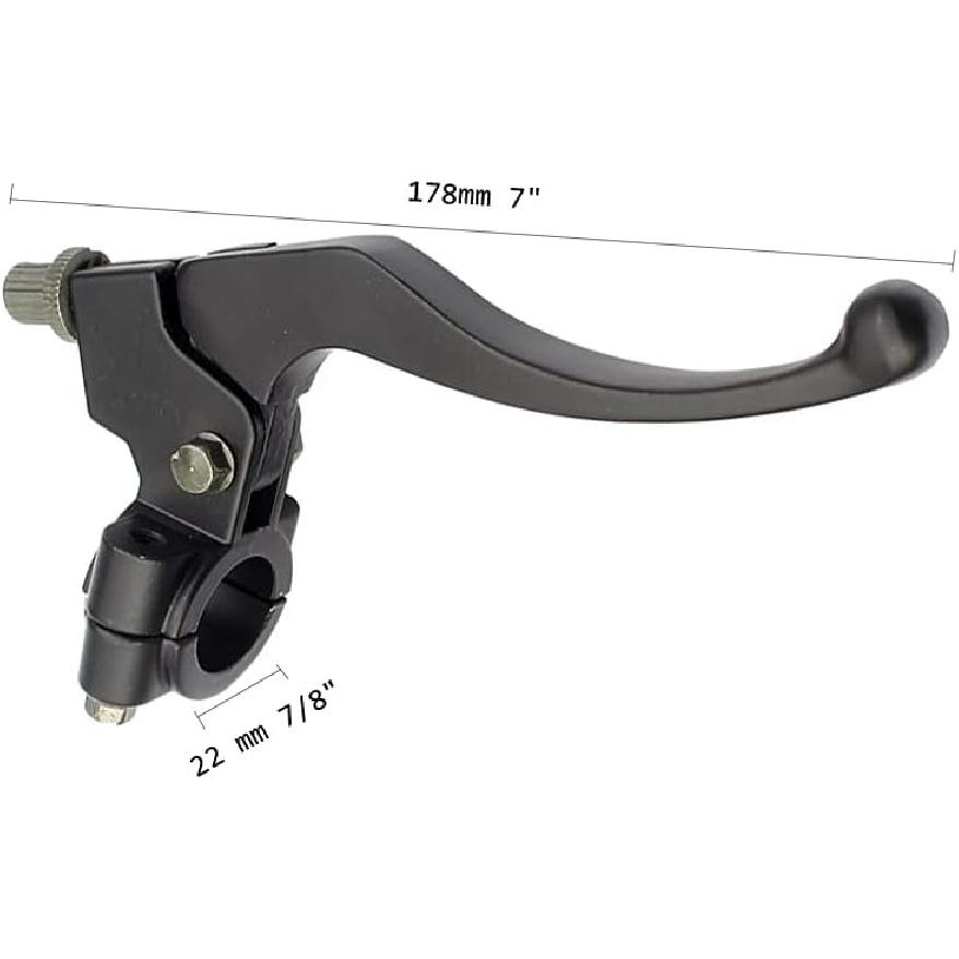 Right 7/8" 22Mm Clutch Brake Lever Perch For Honda CR XL XR CRF XR50 CRF50 70 125 LV10 Coolster Roketa Baja Pit Dirt Bike