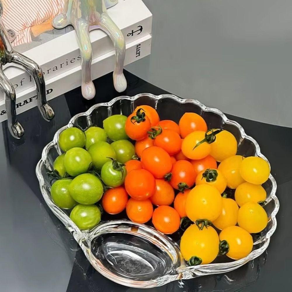 with Vinegar Discs Dumpling Plate Creative Shell Spitting Dish Durable Fruit Plate