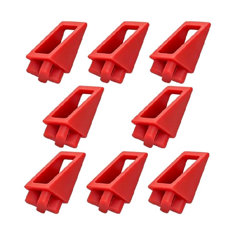 Truck Bed Cargo Blocks 8-Piece Stop Block Set for Cargo Positioning, Delivery Loading Support, and Load Control