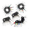 70pcs Terminal Removal Tool Kit Wire Electrical Wiring Crimp Connector Pin Release Extractor Tools