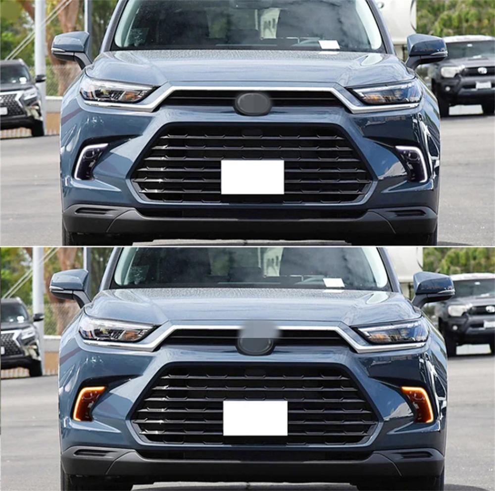 DRL For 2024-2025 Toyota Grand Highlander LED Daytime Running Light Fog Lamp