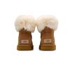 UGG CLASSIC MINI Cool Play Koala, Brushed Sheepskin Thermal Abrasion Resistant Slip Resistant Short Snow Boots Women's 1016222-CHE(Team740-)