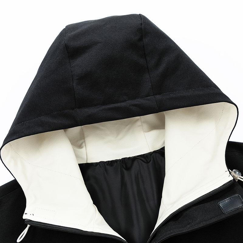 Spring and Autumn Men's Jacket Jacket Design Sense Niche Sports Fashion Trend Korean Edition Hooded Plus Size Clothes Trend