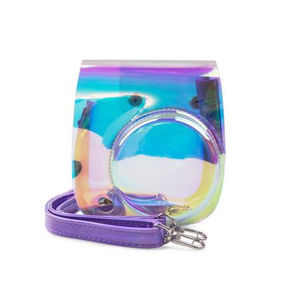 Kinokoo instax Fujifilm instax mini11 Hülle instax mini11 Kameratasche instax Schutzhülle mit Schultergurt PVC-Hülle, (lila)