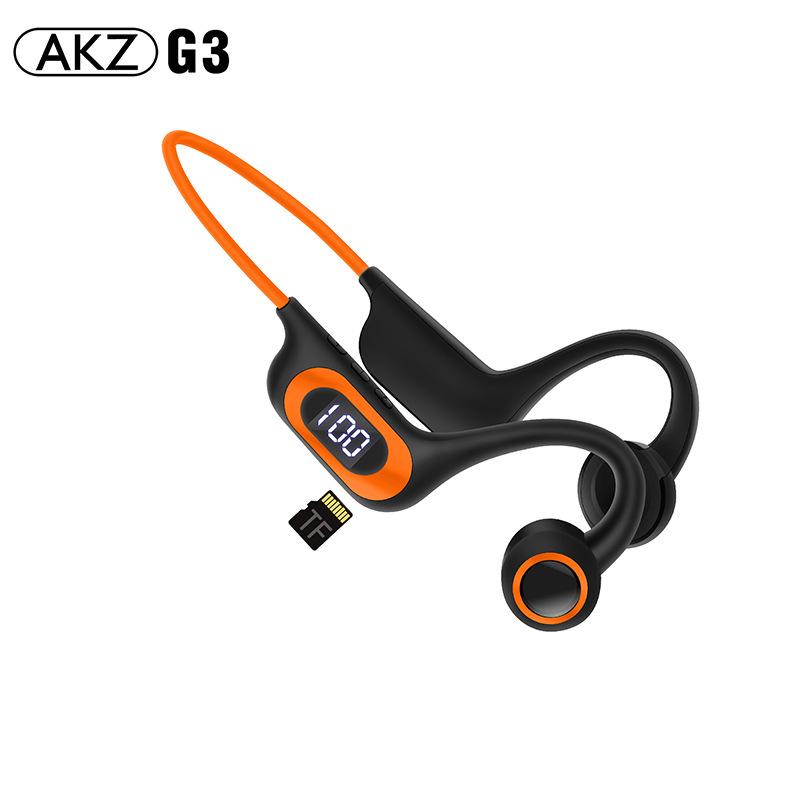 

Bone Conduction Bluetooth Sports Earphones – Wireless, Non-In-Ear, Long Battery Life for Running кораловий