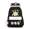 Jiyika wow cute expression bag schoolbag junior high school student backpack men and women lightweight new backpack