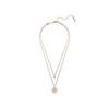Swarovski Rose Gold Layered Necklace 5683449