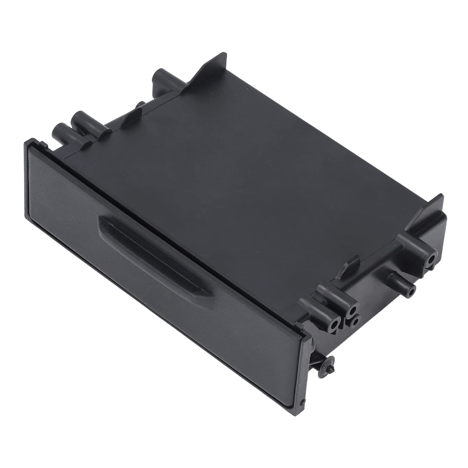 

Car Stereo Storage Box Waterproof Car Radio Pocket ABS 1DIN Sturdy and Practical Replacement for Mitsubishi