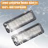 2pcs LED Number License Plate Light Lamp For VW Golf4/5/6/7 Passat B6 CC Eos Polo Superb Seat Leon Altea canbus no error White