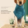 High Absorbent Dog Drying Robe Microfibre Bath Towel Coat for Pet Quick Drying Coat for Dog Comfortable To Wear
