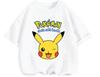 Hot Selling 2026 Kids T Shirt Pikachu Lovely Pattern Soft Comfy Casual School Wear Boys Girls Summer Street Apparel
