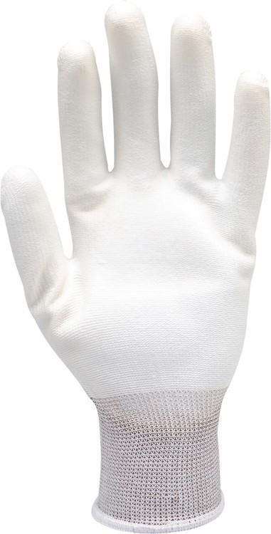White work gloves, nylon, pu YT-7470 YATO